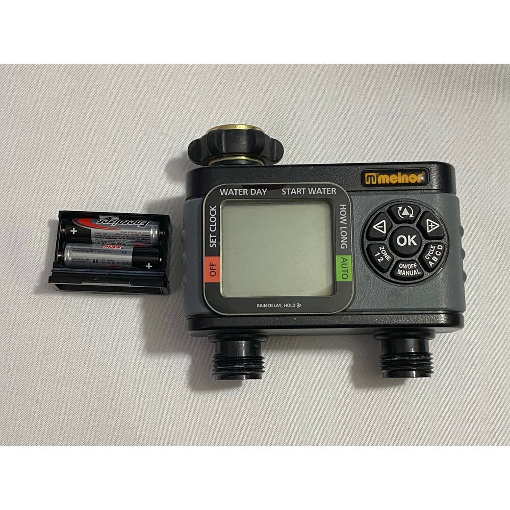 Melnor 65099-AMZ HydroLogic 1-Zone Digital Water Timer